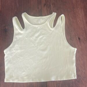 American Eagle Women’s Cropped Shirt Size Large